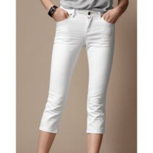 Used white GAP jeans!